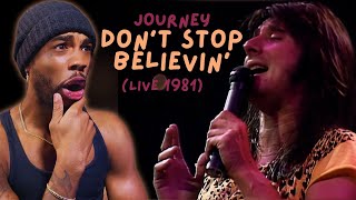 Journey - Don't Stop Believin' (Live 1981) (REACTION)