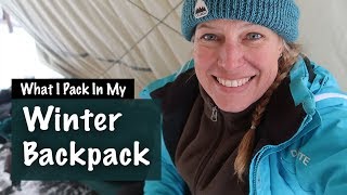 What's In My Winter Backpack - Spirit Forest - S3 -Ep#14