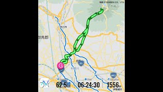 赤城山ヒルクライムコース 試走  2023年4月25日