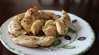 chicken tenders: Broiled Chicken Ladolemono