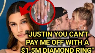 "HATRED"😱🔥Justin Bieber PAYS OFF PREGNANT Hailey Bieber a New DIAMOND Ring Well Worth $1.5 million.