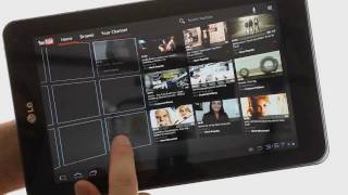 LG Optimus Pad UI demo