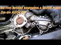 AUDI Q7 Water Pump Replacement ( Step by Step Guide )