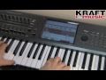 Kraft Music - Korg Kronos Workstation Demo with Rich Formidoni HIGH QUALITY!