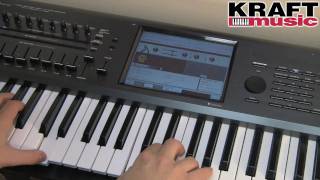 Kraft Music - Korg Kronos Workstation Demo with Rich Formidoni HIGH QUALITY!