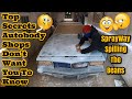 How To Do Bodywork & Prime A Car For Paint - Rust Repair Welding Blocking Priming Monte Carlo CL