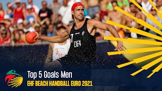 Top 5 Goals Men | EHF Beach Handball EURO 2021