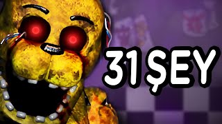 FNAF Hakkında Bilmediğiniz 31 Şey!