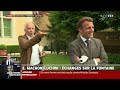 rencontre entre macron et luchini dans la maison de la fontaine