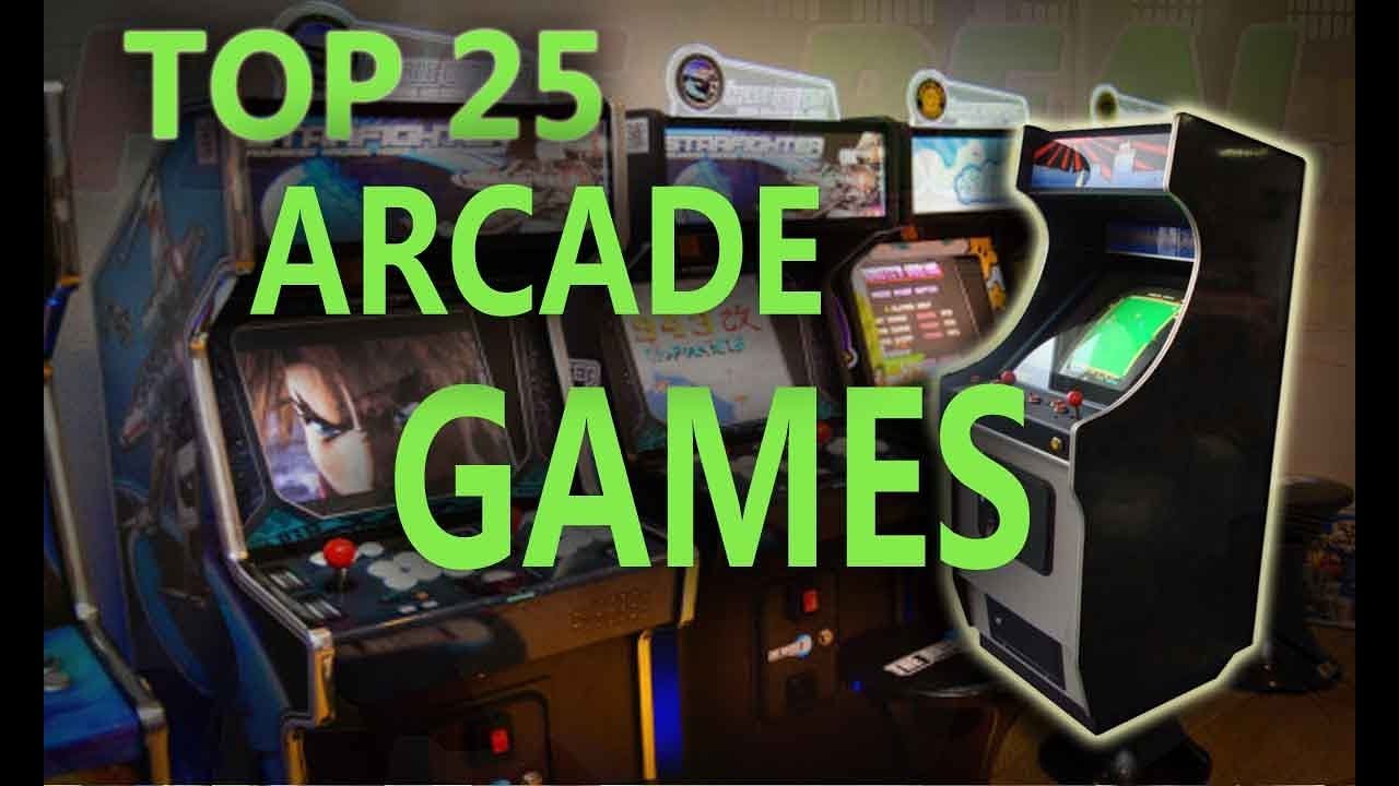 TOP 25 Best Arcade Games 80s And 90s - YouTube