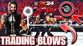 THE ACTUAL WAY TO TRIGGER TRADING BLOWS MINIGAME | WWE 2K24