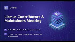 LitmusChaos Contributors Meeting - November 07th 2024 | Chaos Engineering