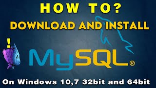 How To Download And Install | MySQL | On Windows 10/7 32,64 Bit | Full Setup Guide 2020 | Guri Singh