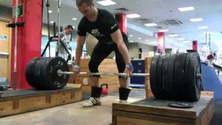 230kg/507lbs Clean Deadlift from low blocks @78kg BW