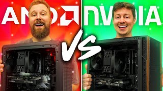 Ultra Budget Gaming PC Build Challenge - AMD vs Nvidia Edition