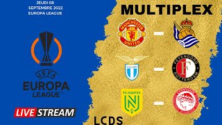 🔴MANCHESTER UNITED - REAL SOCIEDAD / NANTES - OLYMPIAKOS... LIVE MATCH - [EUROPA LEAGUE MULTIPLEX]