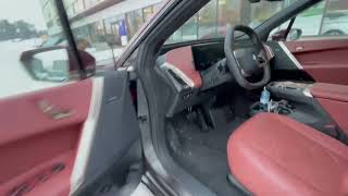 Открытие капота на BMW ix