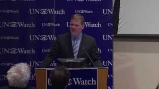 Canadian Foreign Minister John Baird Addresses UN Watch's 20th Anniversary Celebration
