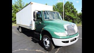 2009 INTERNATIONAL 24 FT BOX TRUCK FOR SALE