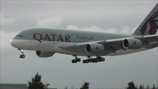 London Heathrow Airport, Close Up RWY09L Arrivals 11/11/14