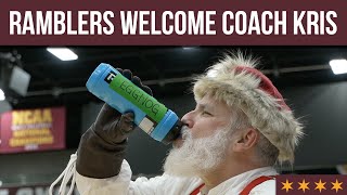 The Ramblers Welcome Coach Kris | Happy Holidays from Loyola Athletics