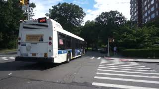 NYC Bus: Norwood bound LFS Gen-4 8378 Bx10 at Riverdale Av/254 St