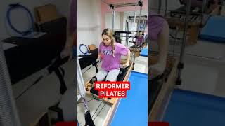 Reformer pilates Skolyoz egzersizleri omurga stabilizasyon #skolyoz #pilates #reformer#shorts #short