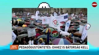 Pedagógustüntetés: ehhez is bátorság kell