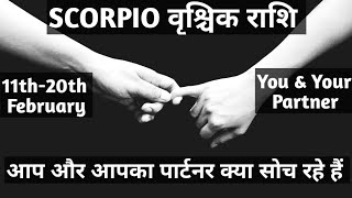 💞 SCORPIO वृश्चिक राशि Weekly (11-20) February Love Tarot Reading Hindi 💞