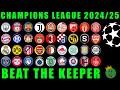 Champions League 2024/25 - Beat The Keeper Marble Race King