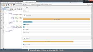 JavaScript Network Speed Tester - The Directive