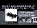 1 24 micro brushless rally rtr by losi