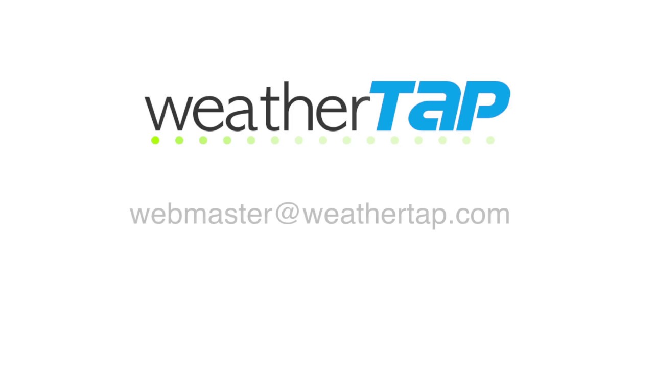 Introducing The New Weathertap Youtube