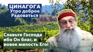 ЦИНАГОГА. Утро доброе. Радоваться! Псалом 117