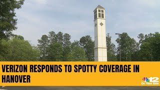 Verizon responds to spotty coverage in Hanover