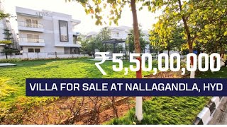 4BHK Villa East facing for sale at Nalagandala #realestate  #wiprocircle #nalagandla #luxury