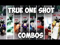 TRUE ONE SHOT COMBOS FOR EVERY CHARACTER (Strongest battlegrounds) #3