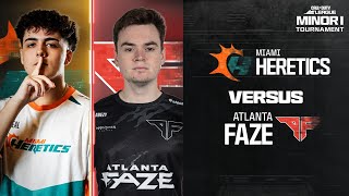 @MiamiHeretics vs @AtlantaFaZe | Minor Tournament I | Day 1