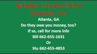 Reliable Transportation Services Inc