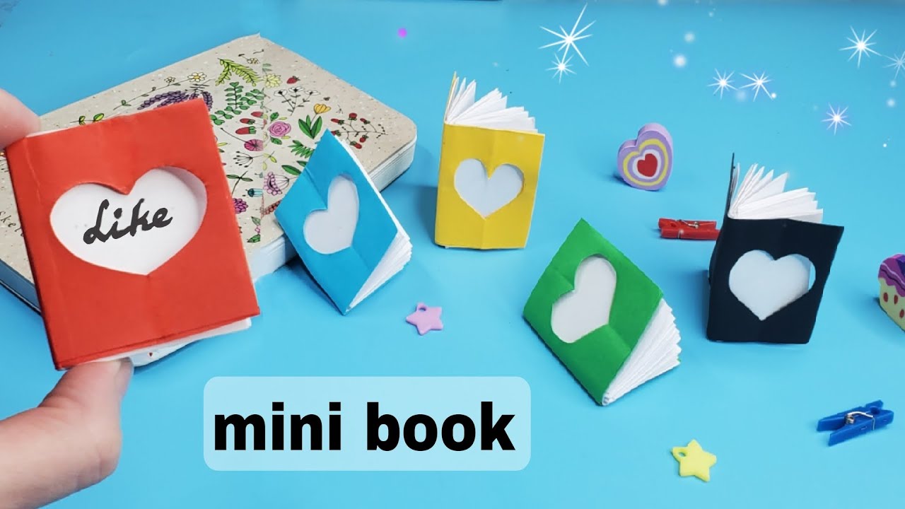 How To Make A Mini Book Diy Free Printable Templates