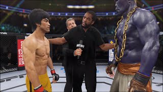 Bruce Lee vs. Super Indian - EA Sports UFC 4 - Epic Fight 🔥🐲