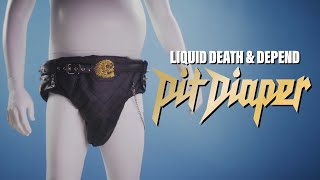 Pit Diaper: The First Mosh Pit Diaper by Liquid Death x Depend