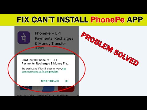 Cómo solucionar el problema de que Playstore no puede instalar la aplicación PhonePe Descarga de Play Store Soluciones pendientes