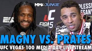 UFC Fight Night 247: Magny vs. Prates Media Day Live Stream | UFC Vegas 100