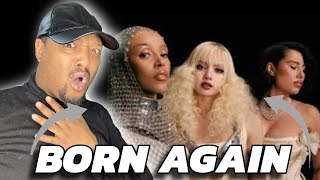 LISA  BORN AGAIN feat  Doja Cat \u0026 RAYE Official Music Video REACTION