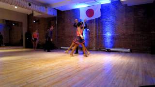 Comomango Amateur Troupe at the Salsa for Japan fund raising at Comomango on May 7th 2011