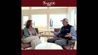 Noah Shenandoah visits with Kelly, Principal Broker/Owner of Sager Real Estate in Strasburg, VA!