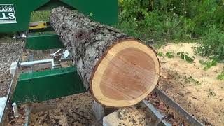 Sample log of black cherry...Let's mill it up and see how it looks for the deck top