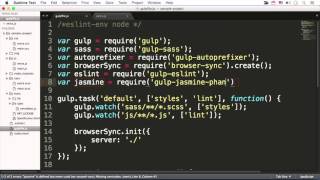Unit Testing in Gulp