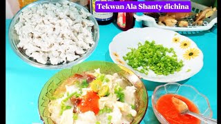 Ternyata ini Rahasia Resep Tekwan Ikan Tenggiri ala Shanty di China Enak, Gurih Dan Kenyal